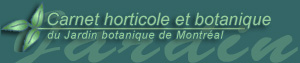 carnet horticole et botanique