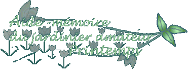 Aide-m�moire du jardinier amateur : Printemps